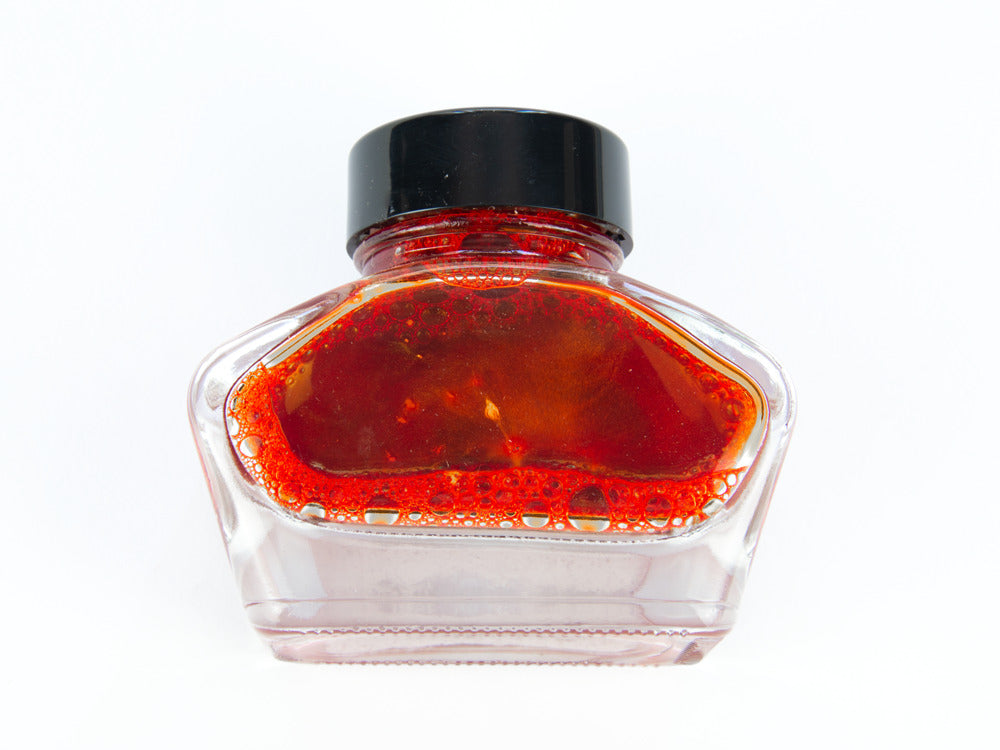 Esterbrook Ink Bottle Tangerine, Orange, 50ml, Crystal, EINK-SHIMM-TANGERINE