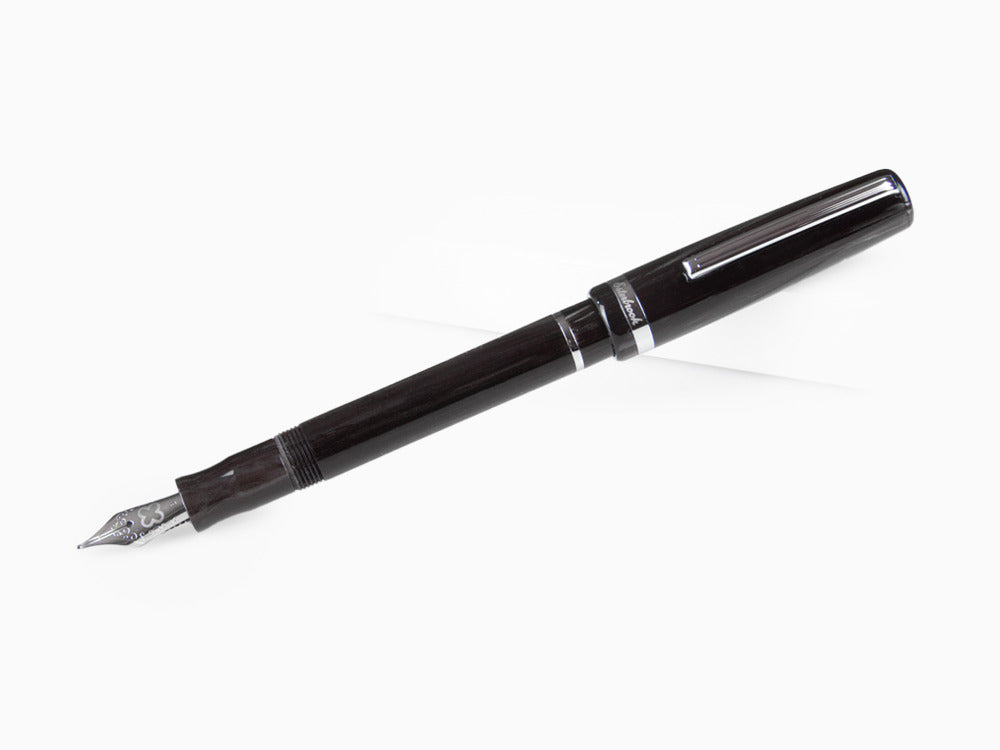 Esterbrook JR Tuxedo Fountain Pen, Marbled resin, Black, EJR-BLACK