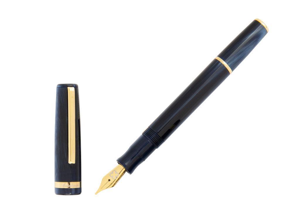 Esterbrook JR Capri Fountain Pen, Marbled resin, Blue, EJR-BLUE