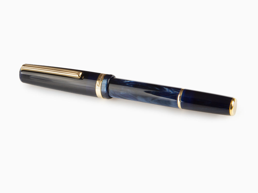 Esterbrook JR Capri Fountain Pen, Marbled resin, Blue, EJR-BLUE