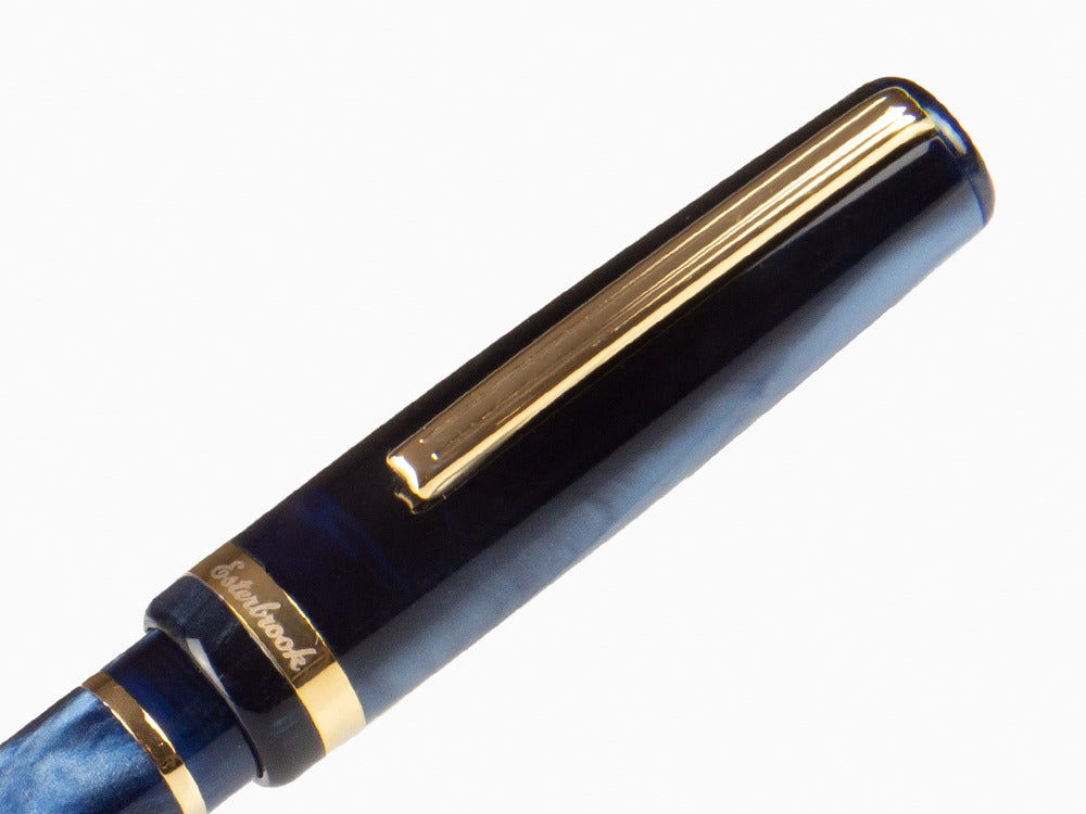 Esterbrook JR Capri Fountain Pen, Marbled resin, Blue, EJR-BLUE