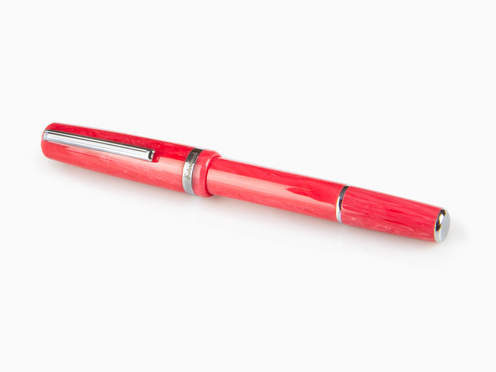 Esterbrook JR Carmine Fountain Pen, Marbled resin, Red, EJR-RED