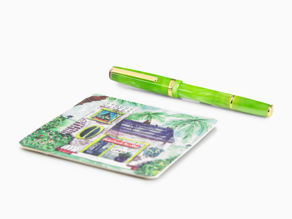 Esterbrook JR Paradise Key Lime Fountain Pen, Green, EJRKL