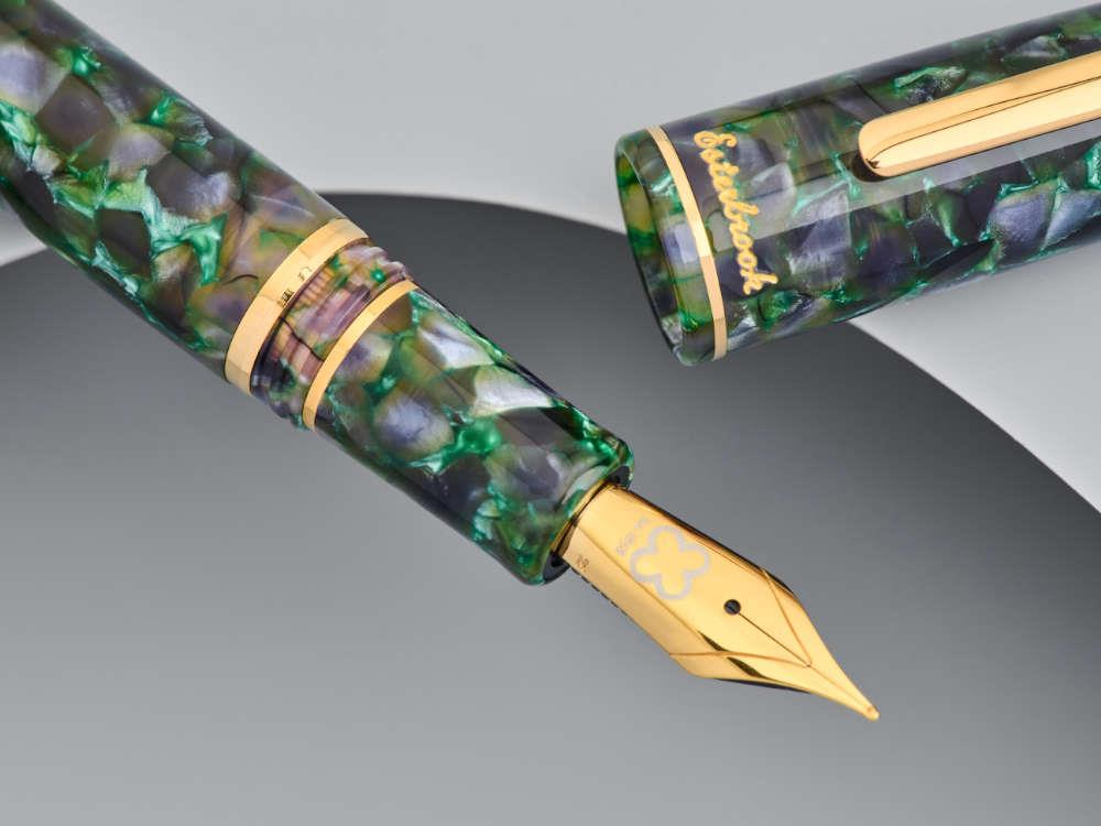 Esterbrook Estie Jurassic Fountain Pen, Gold plated, EJUR516