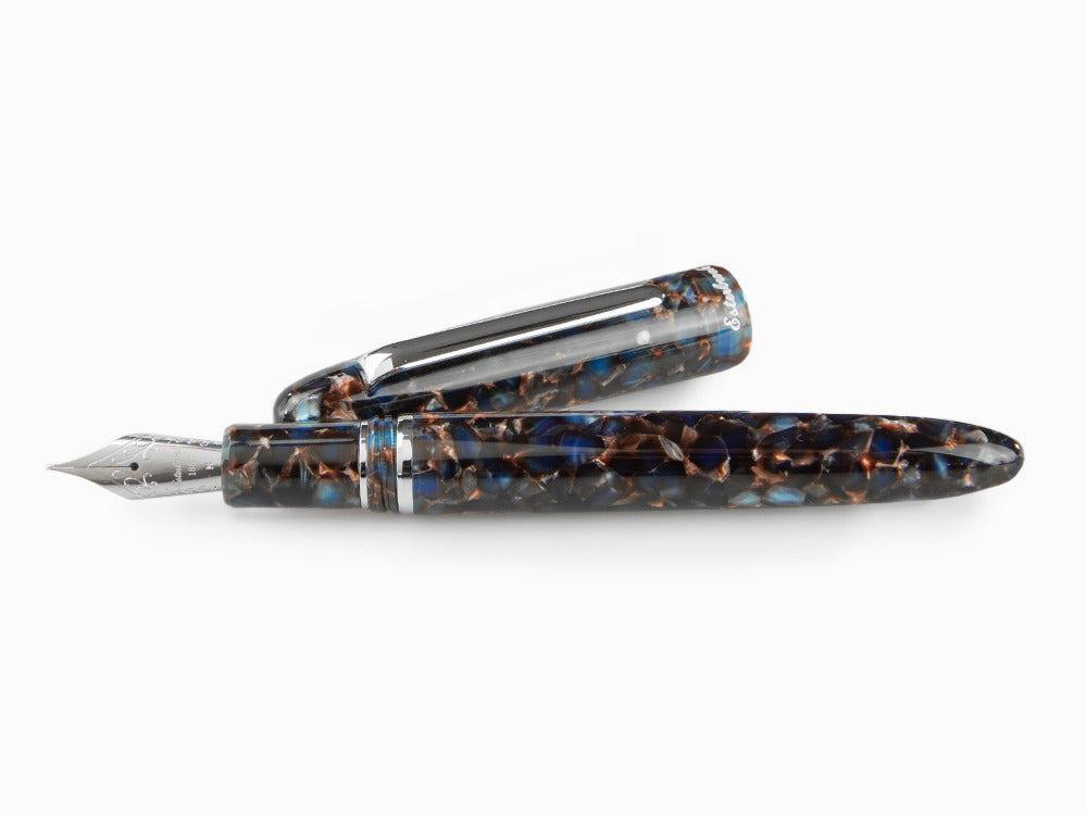 Esterbrook Estie Nouveau Bleu Fountain Pen, Resin, Palladium, ENB146