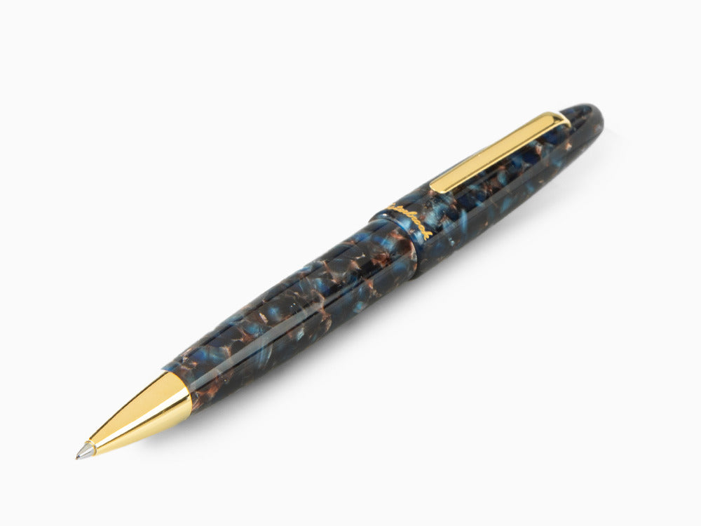 Esterbrook Estie Nouveau Bleu Ballpoint pen, Resin, Gold plated, ENB159