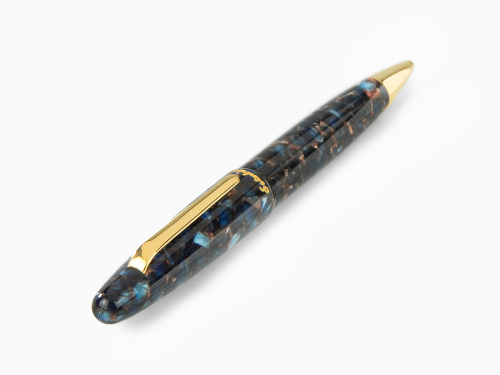 Esterbrook Estie Nouveau Bleu Ballpoint pen, Resin, Gold plated, ENB159