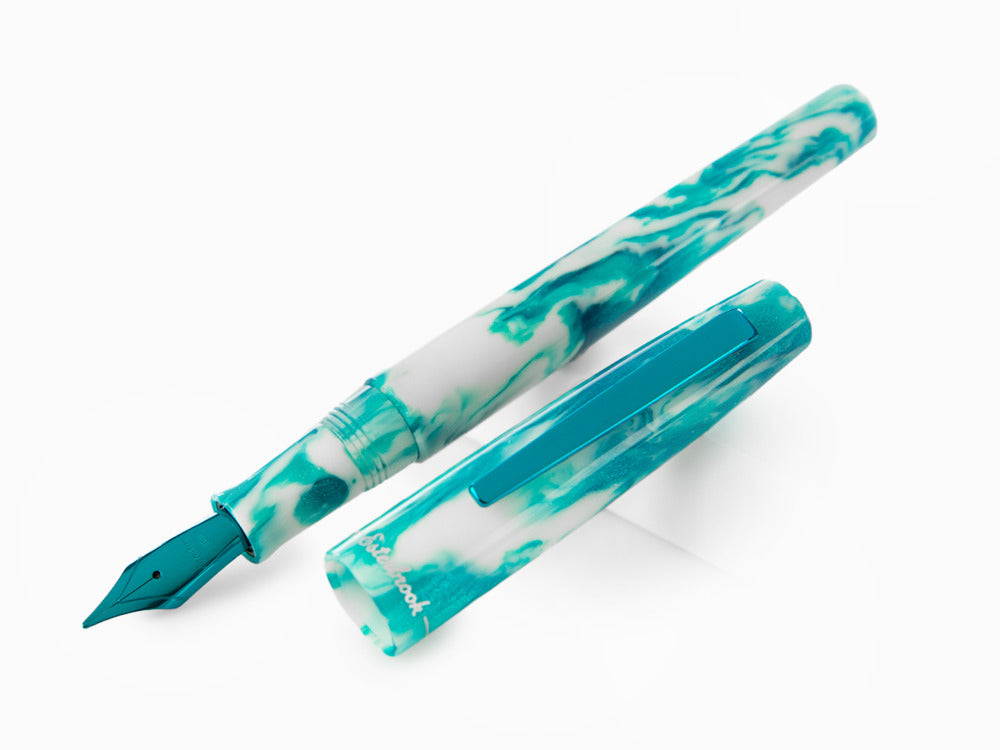 Esterbrook Camden Northern Lights Manitoba Blue Fountain Pen, ENLMBS976