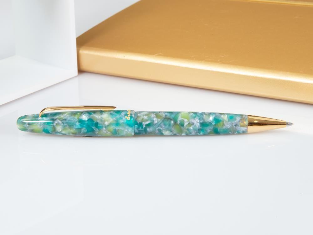 Esterbrook Estie Sea Glass Ballpoint pen, Resin, Gold plated, ESG819