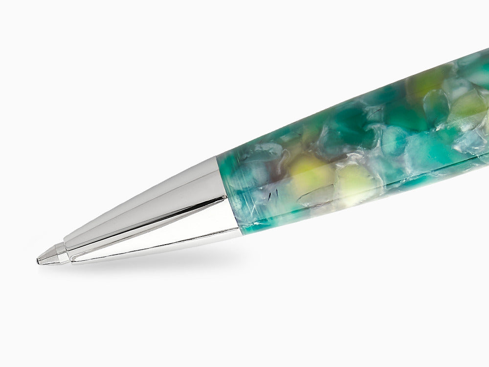 Esterbrook Estie Sea Glass Ballpoint pen, Resin, Chrome Trim, ESG829