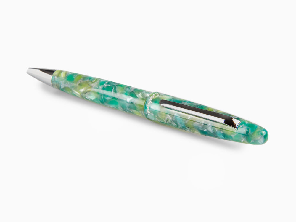 Esterbrook Estie Sea Glass Ballpoint pen, Resin, Chrome Trim, ESG829