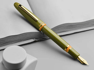 Esterbrook Estie Back to the Land Quirky Leaf Fountain Pen, ETG2406