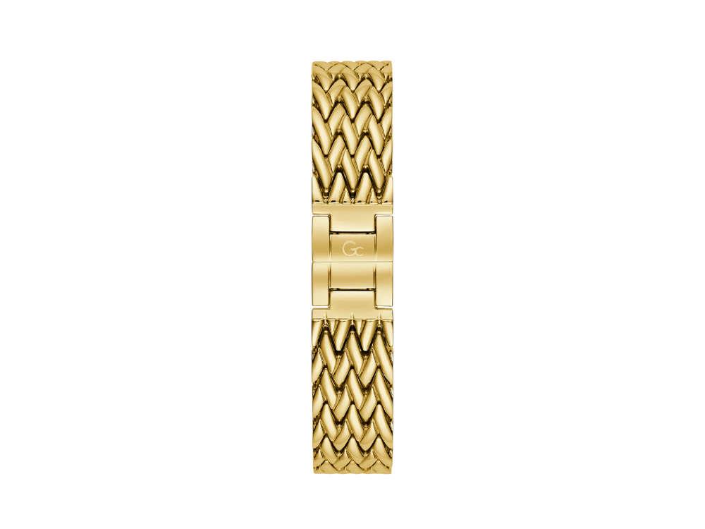 GC Watches Vogue Quartz Watch, PVD Gold, White, 32 mm, Z22002L1MF