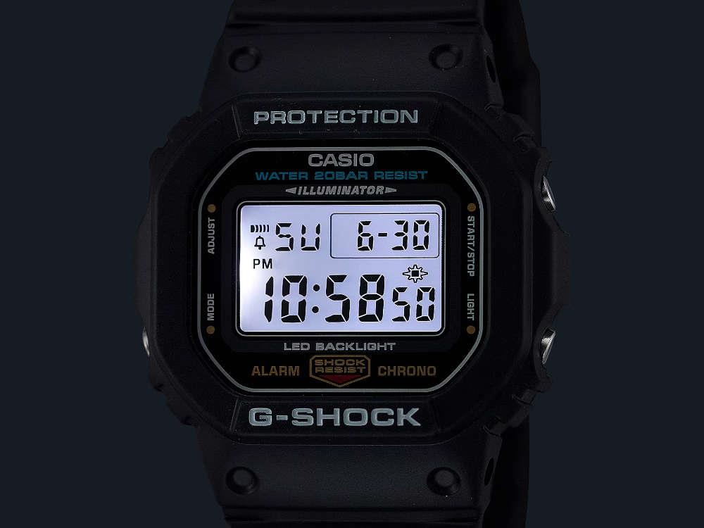 G-SHOCK Casio The Origin Digital Quartz Watch, 48.9 × 42.8mm, DW-5600UE-1ER