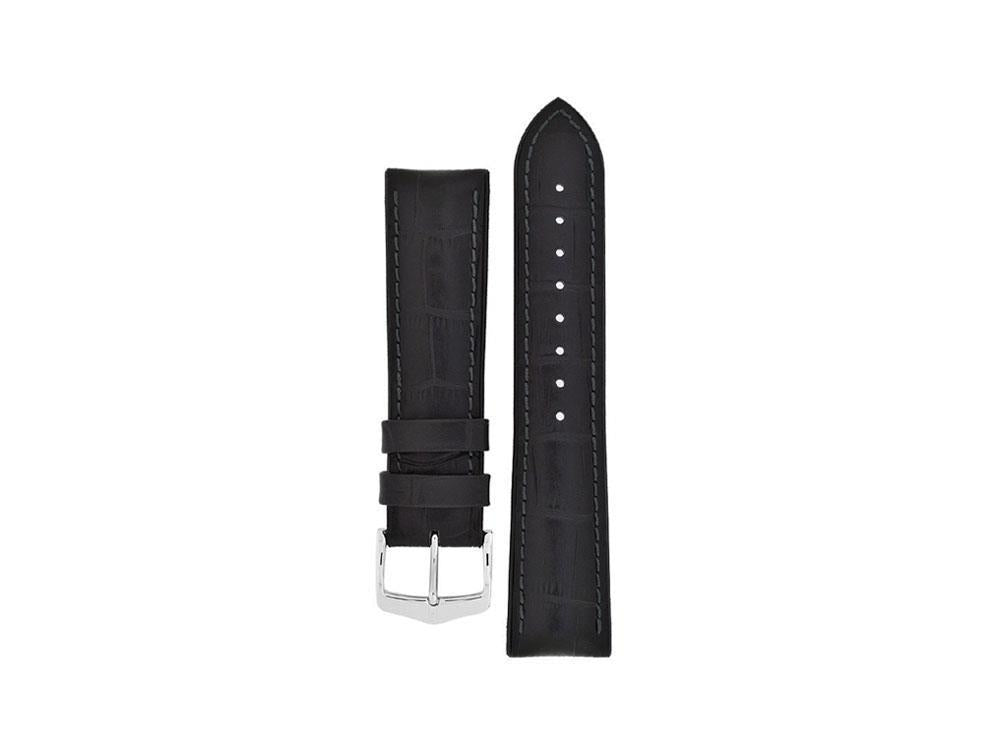 Hirsch Paul Performance Collection Strap, Black, 18 mm, 0925028050-2-18