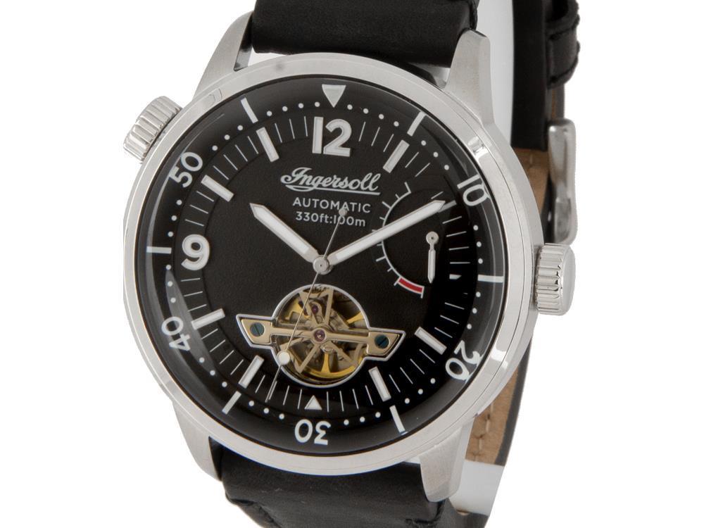 Ingersoll New Orleans Automatic Watch, 47mm, Black, 10 atm, I07801