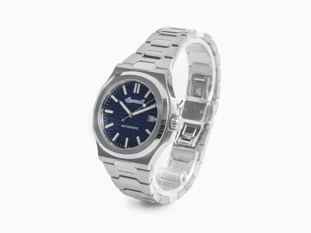 Ingersoll Catalina Automatic Watch, Stainless Steel 316L, 44 mm, Blue, I11801