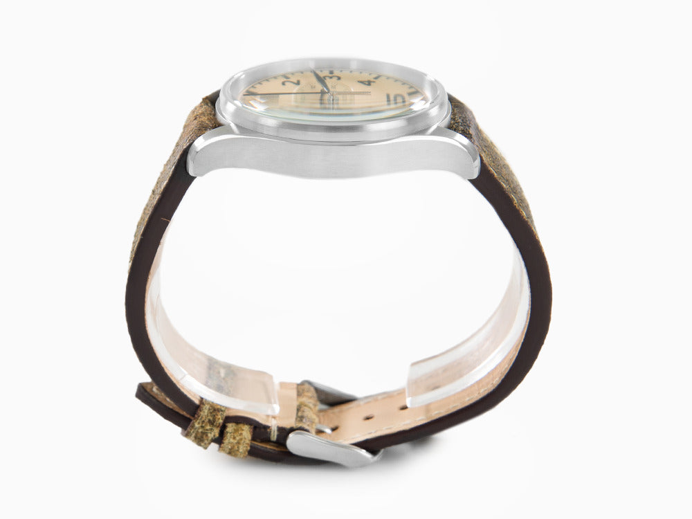 Iron Annie Cockpit Quartz Watch, Beige, 42 mm, Chronograph, Day, 5186-5