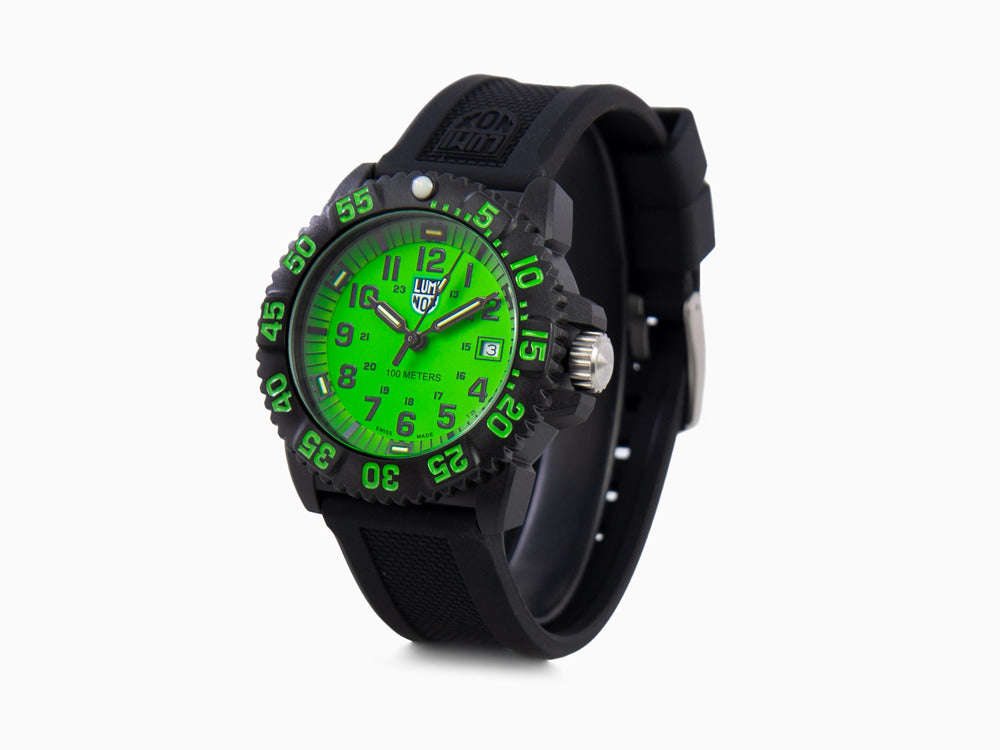 Luminox G-Collection Sea Lion Quartz Watch, Green, CARBONOX™, 43 mm, X2.2067.1