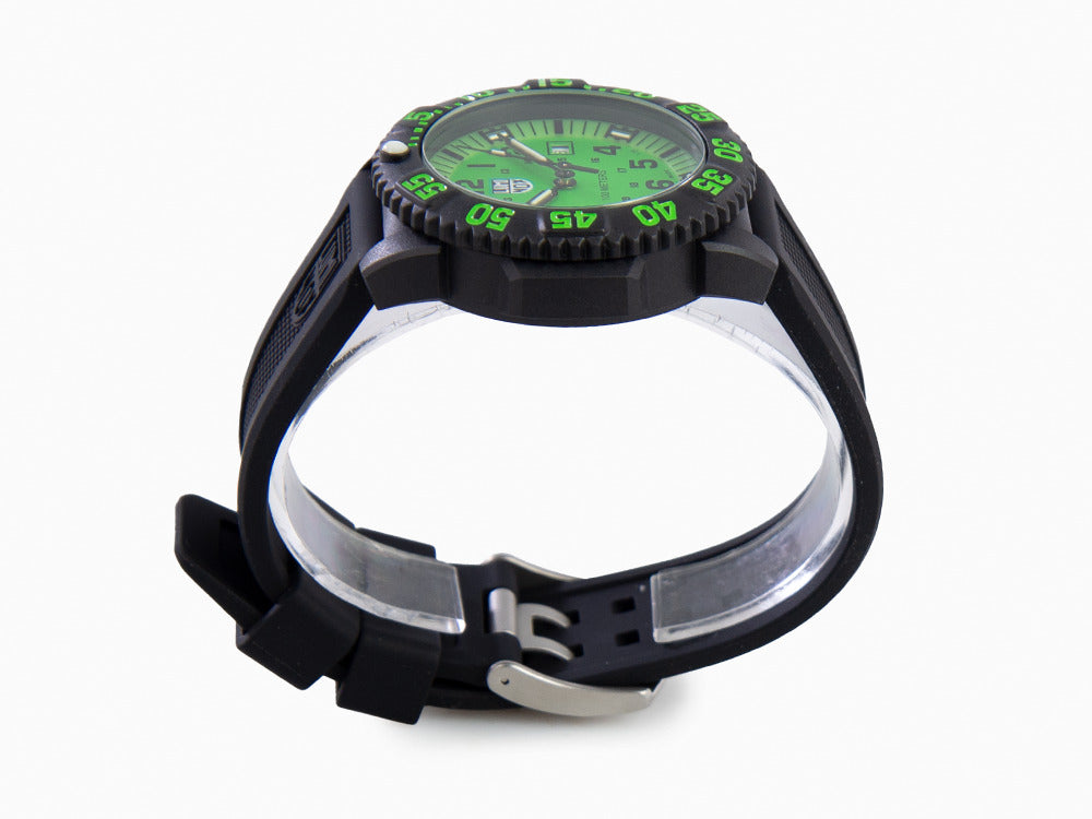 Luminox G-Collection Sea Lion Quartz Watch, Green, CARBONOX™, 43 mm, X2.2067.1