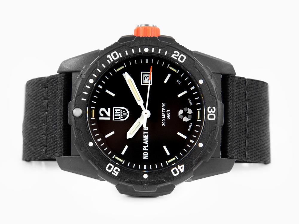 Luminox Bear Grylls No Planet B Quartz Watch, Black, 42 mm, XB.3722.ECO