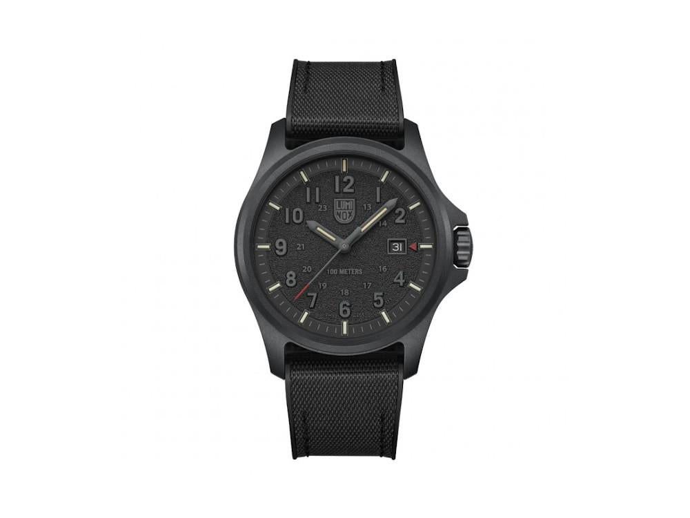 Luminox Land Atacama Field 1960 Series Quartz Watch, Black, 43 mm, Day, XL.1961