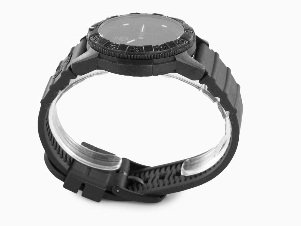 Luminox Leatherback  Sea Turtle Giant 0320 Quartz Watch, Black, Carbon, 44mm