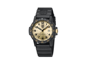 Luminox Leatherback Sea Turtle Giant Quartz Watch, Gold, XS.0325.GP