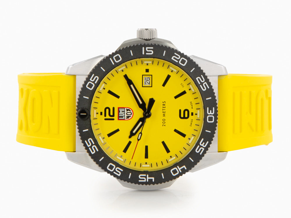 Luminox Sea Pacific Diver Quartz Watch, Yellow, 44 mm, Day, 20 atm, XS.3125