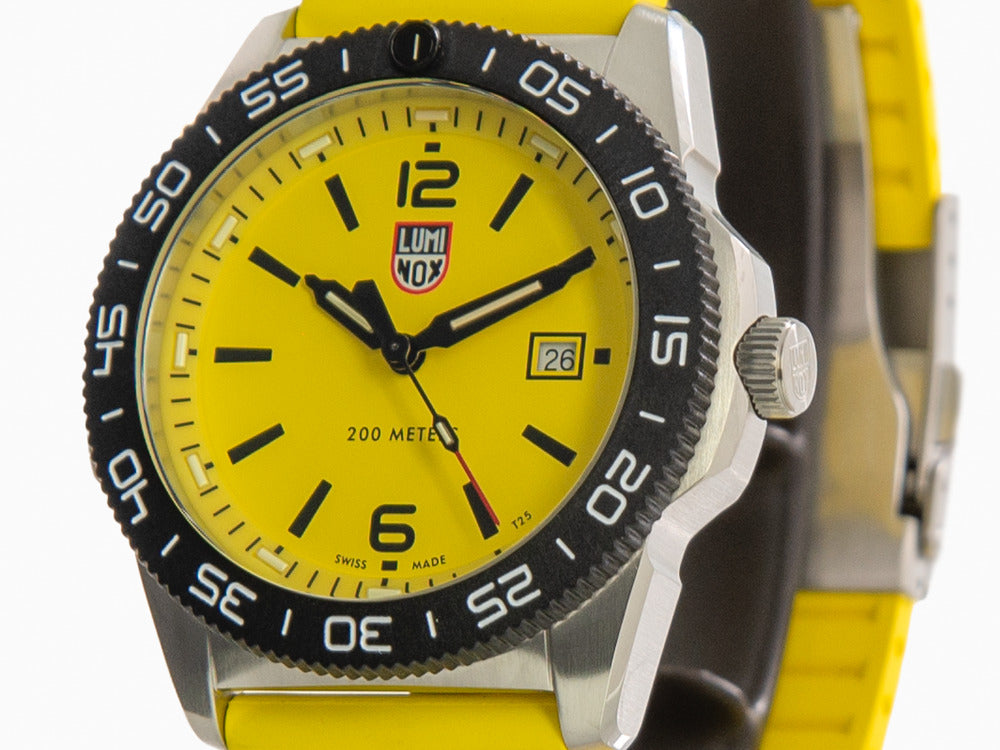 Luminox Sea Pacific Diver Quartz Watch, Yellow, 44 mm, Day, 20 atm, XS.3125