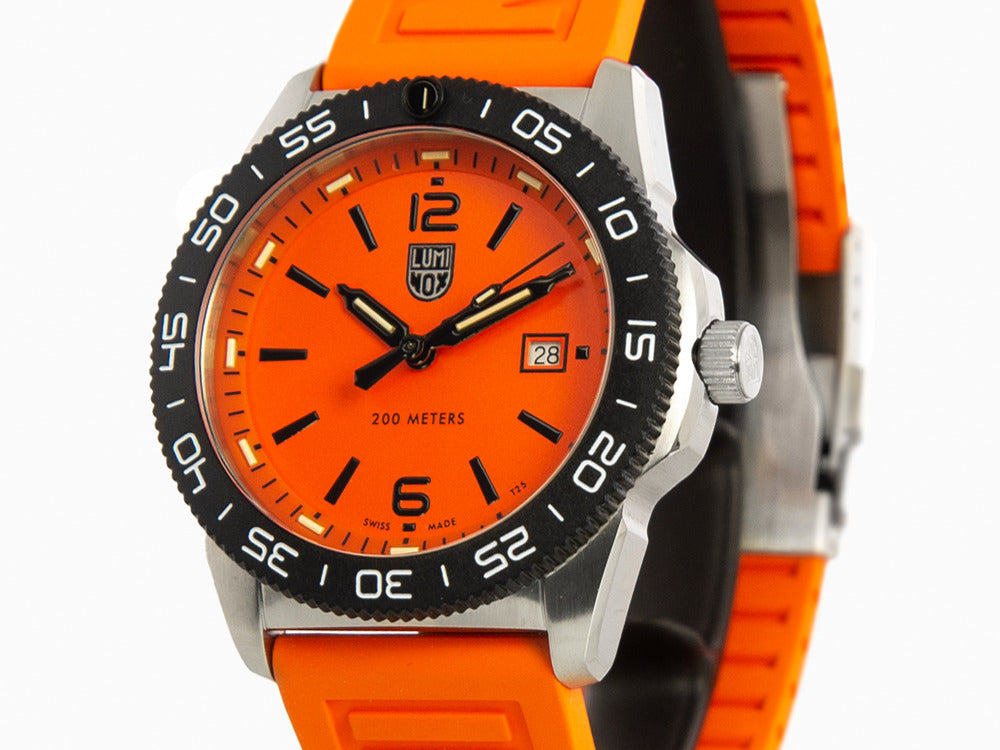 Luminox Sea Pacific Diver Quartz Watch, Orange, 44 mm, Day, 20 atm, XS.3129