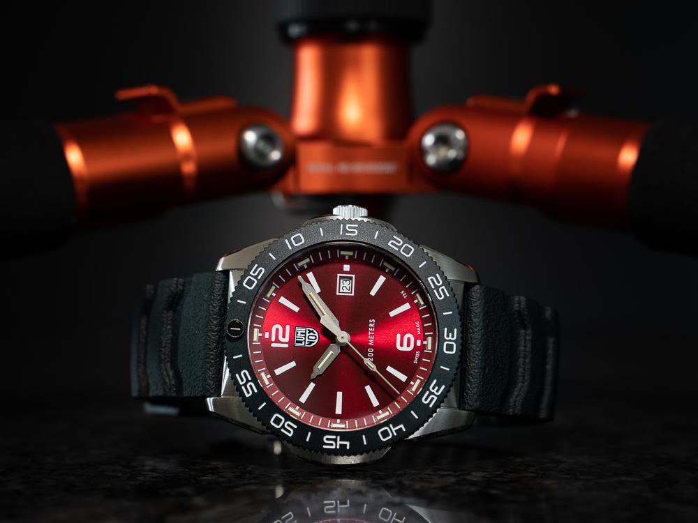 Luminox Sea Pacific Diver Quartz Watch, Red, 44 mm, Day, 20 atm, XS.3135