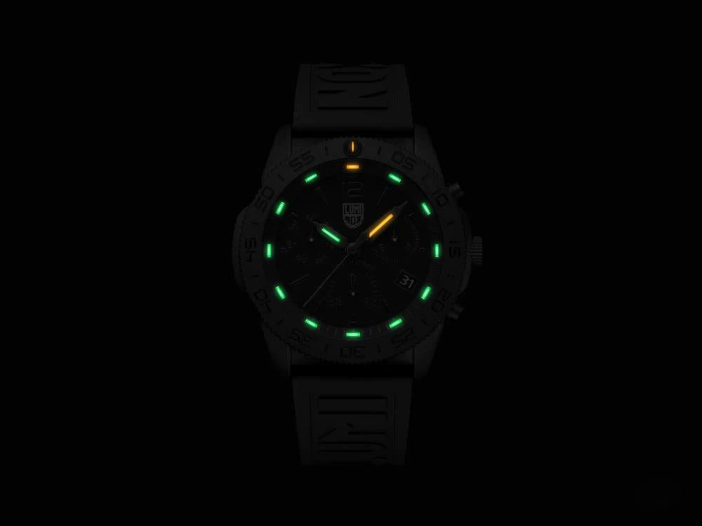 Luminox Sea Pacific Diver Quartz Watch, Black, 44 mm, Day, 20 atm, XS.3141.BO