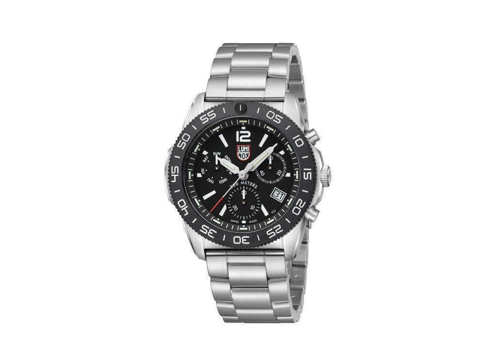 Luminox Pacific Diver Quartz Watch, CARBONOX, Black, 44 mm, 20 atm, XS.3142