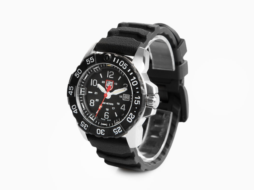 Luminox Navy Seal Steel 3250 Time Date Series Quartz Watch, XS.3251.CB