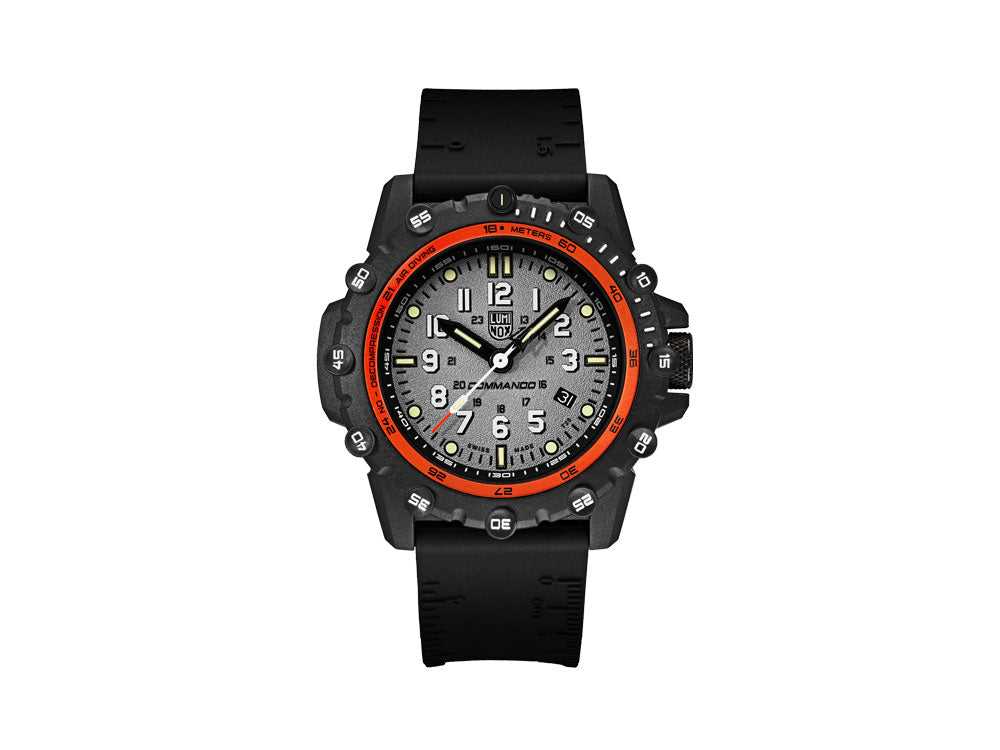 Luminox Commando Frogman Quartz Watch, CARBONOX, Grey, 42 mm, 20 atm, XS.3301