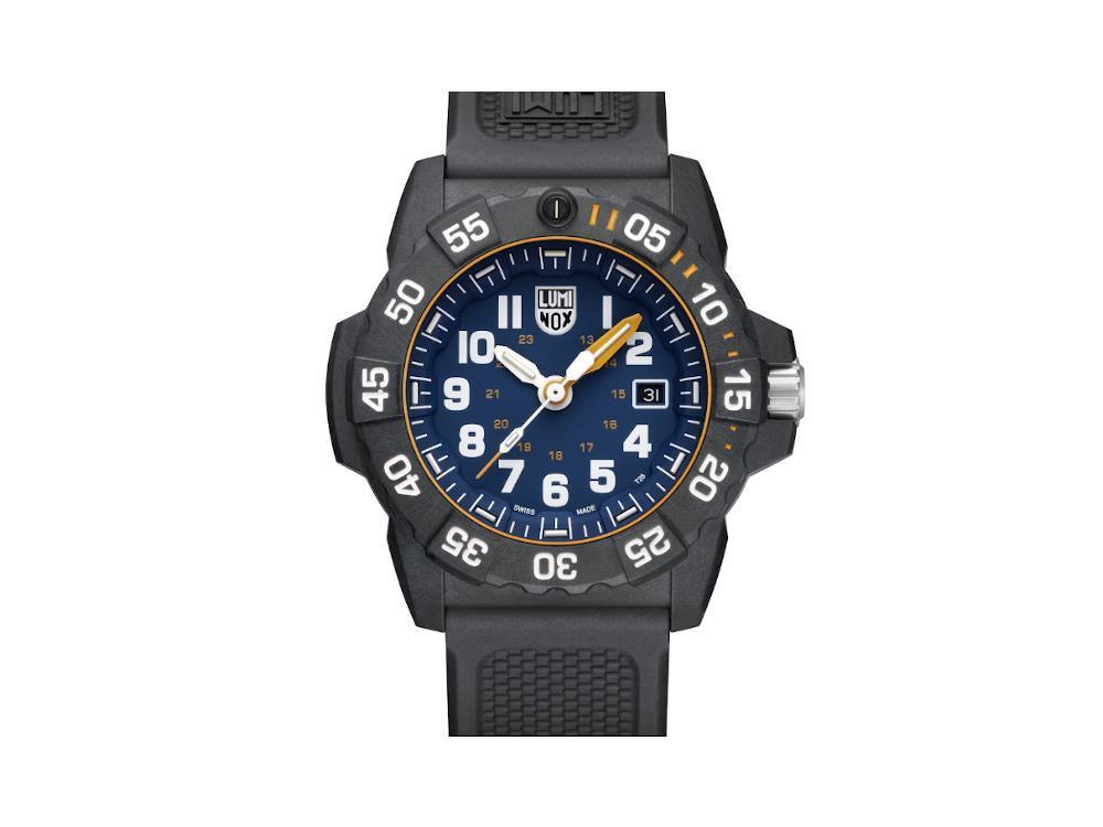 Luminox Navy Seal Foundation Watch, Blue, CARBONOX, 45 mm, 20 atm, XS.3503.NSF