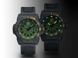 Luminox Sea Navy Seal Quartz Watch, Green,45 mm, XS.3517.NSF.SET