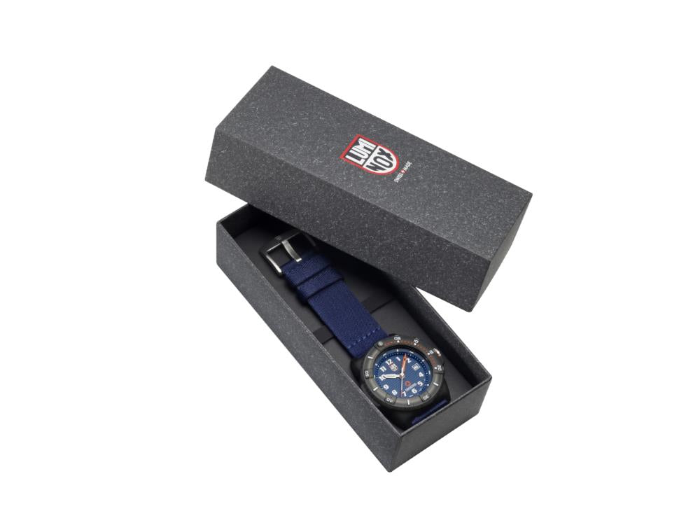 Luminox ECO 8900 Series #TIDE Quartz Watch, Blue, 46 mm, 20 atm, XS.8903.ECO