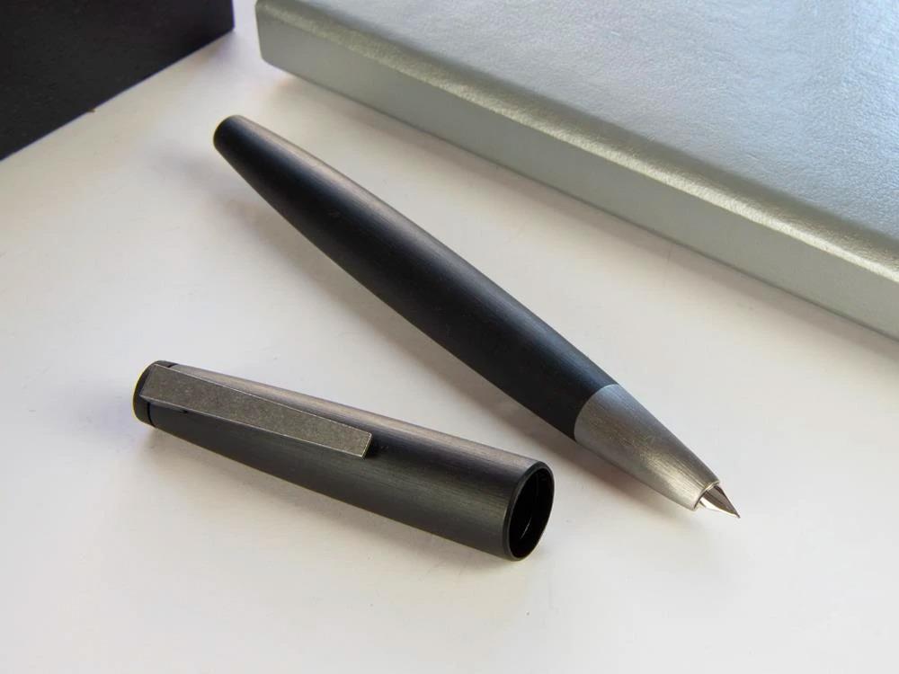 Lamy 2000 Fountain Pen, Makrolon, Mat brushed, Black, 1201351