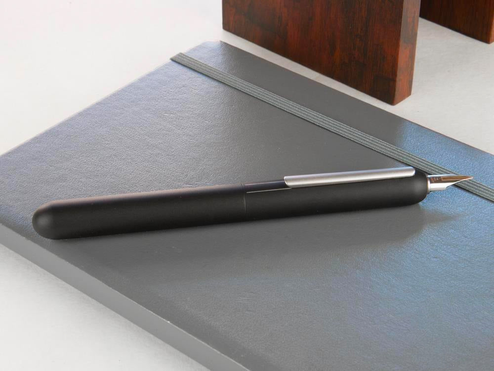 Lamy Dialog 3 Black Fountain Pen, Lacquer, Palladium, Mat, 1223312