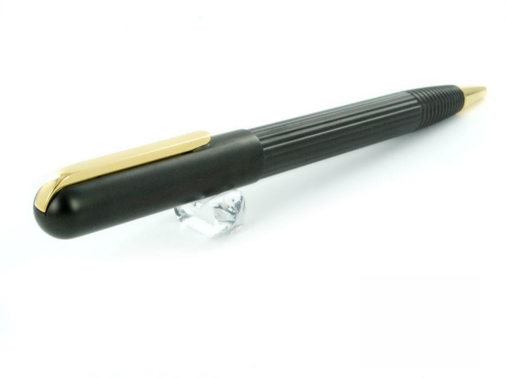 Lamy Imporium Ballpoint pen, PVD, Guilloche, Gold trims, Black, 1227950