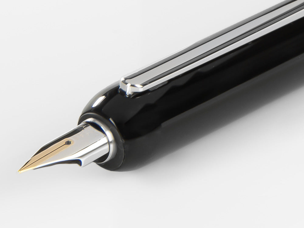 Lamy Dialog 3 Pianoblack Fountain Pen, Platinum-plated, Black, 1228083