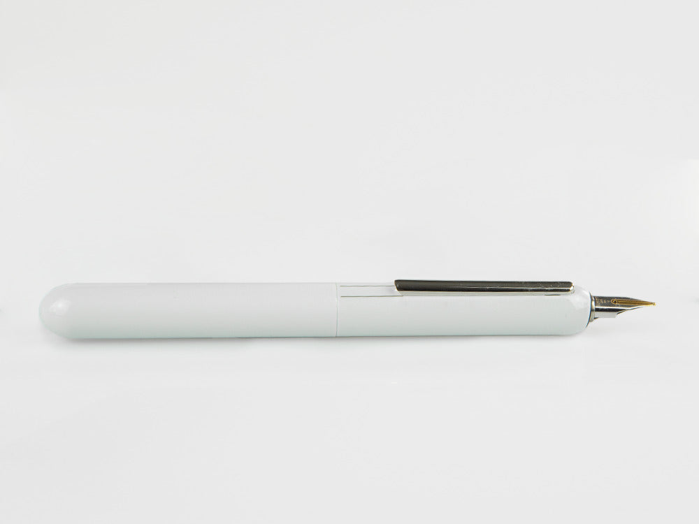 Lamy Dialog 3 Pianowhite Fountain Pen, Platinum-plated, White, 1228089