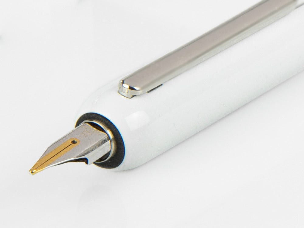 Lamy Dialog 3 Pianowhite Fountain Pen, Platinum-plated, White, 1228089