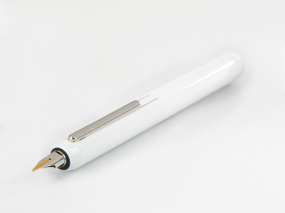 Lamy Dialog 3 Pianowhite Fountain Pen, Platinum-plated, White, 1228089