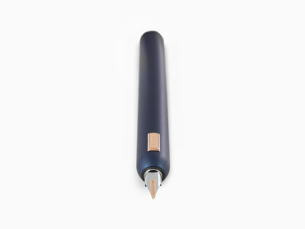 Lamy Dialog CC Fountain Pen, Lacquer, Rose Gold, Blue, Mat, 1234402