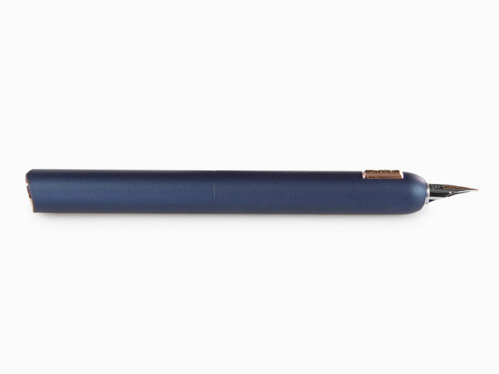 Lamy Dialog CC Fountain Pen, Lacquer, Rose Gold, Blue, Mat, 1234402