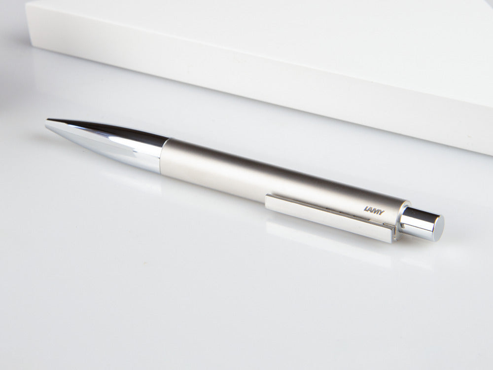 Lamy Ideos Ballpoint pen, Aluminum, Silver, 1235464