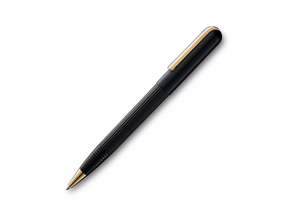 Lamy Imporium Ballpoint pen, PVD, Guilloche, Gold trims, Black, 1227950